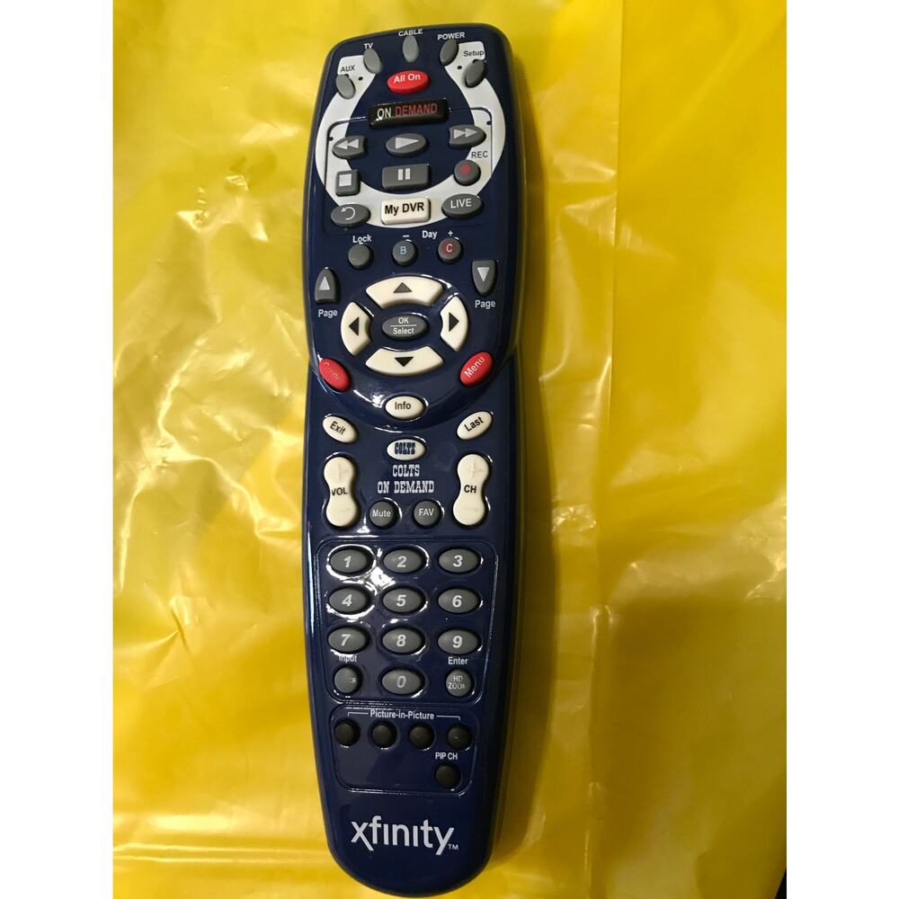 Xfinity Colts On Demand‎ Remote Control NOT TESTED